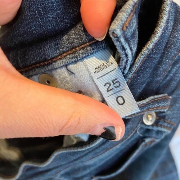 Ann‎ Taylor The Loft skinny jeans Sz 0/25 - Picture 9 of 9